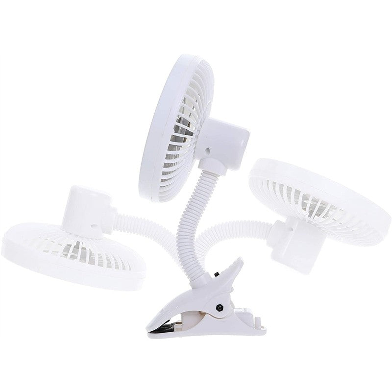 Dreambaby Cage Stroller Fan - White Image 3