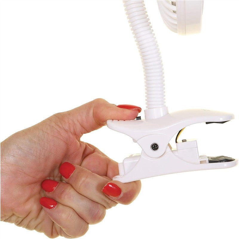 Dreambaby Cage Stroller Fan - White Image 6