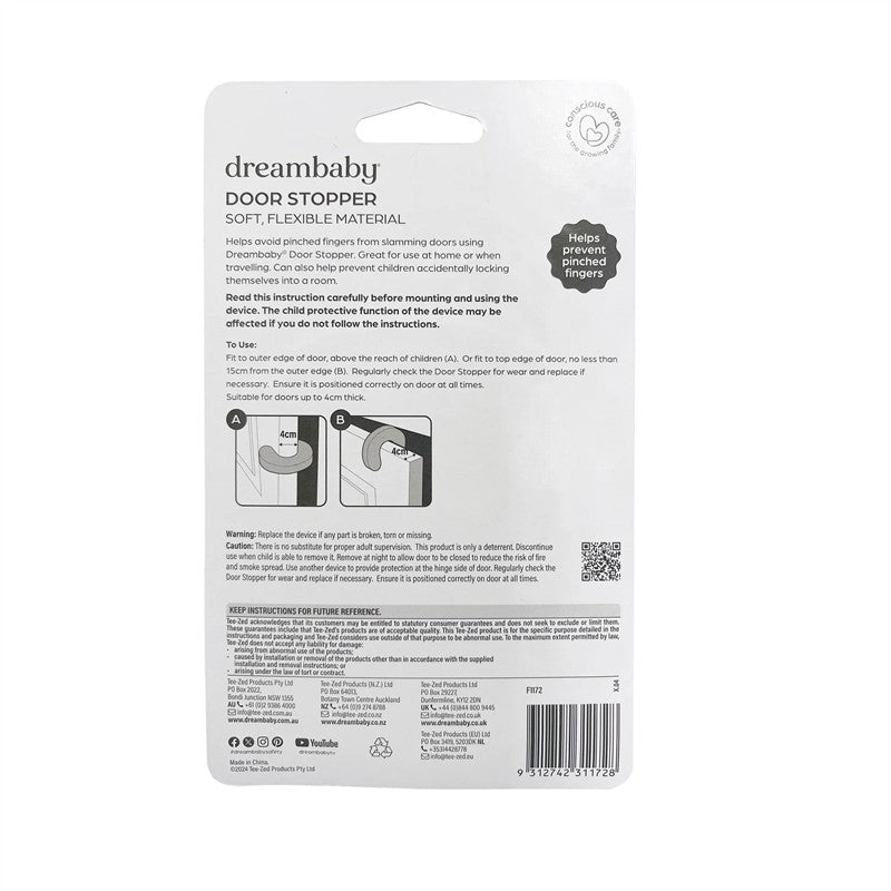 Dreambaby Foam Door Stoppers - 2 Pack Image 4