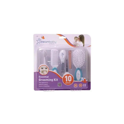 Dreambaby Essential 10Pc Grooming Kit - Aqua Image 1
