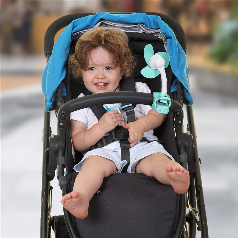 Dreambaby - EZY-Fit Clip-On Fan, Aqua Image 2