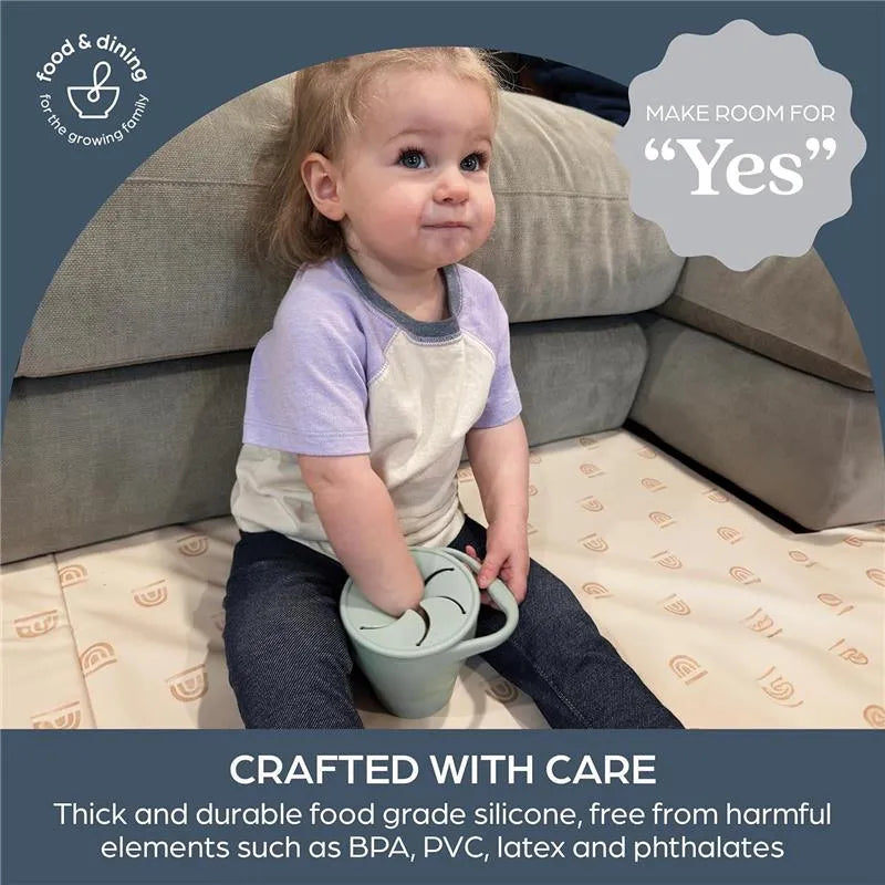 Dreambaby - Foldable Snack Cup Seafoam Image 6