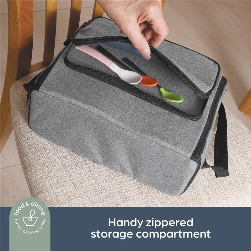 Dreambaby Grab 'N Go Booster Buddy Seat - Zig Zag Grey Image 7