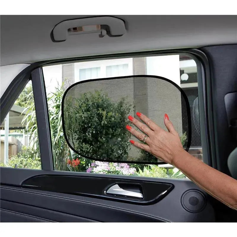 Dreambaby - Insta-Cling Static Car Window Shades, UPF 50 Sun Protection Image 4