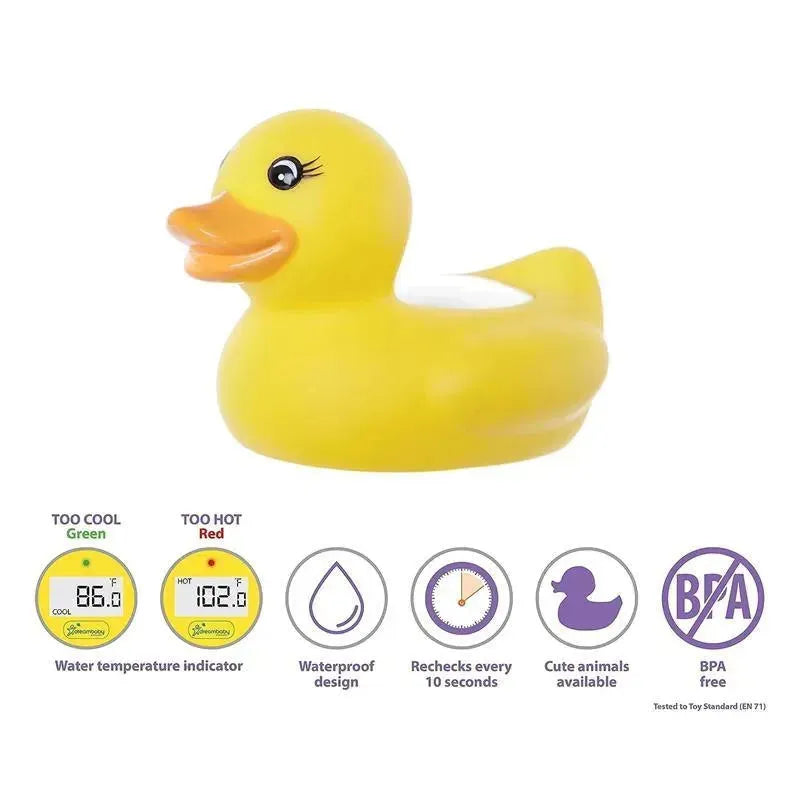 Dreambaby - Floating Toy Temperature Safety Monitor, Yellow Duck Image 2