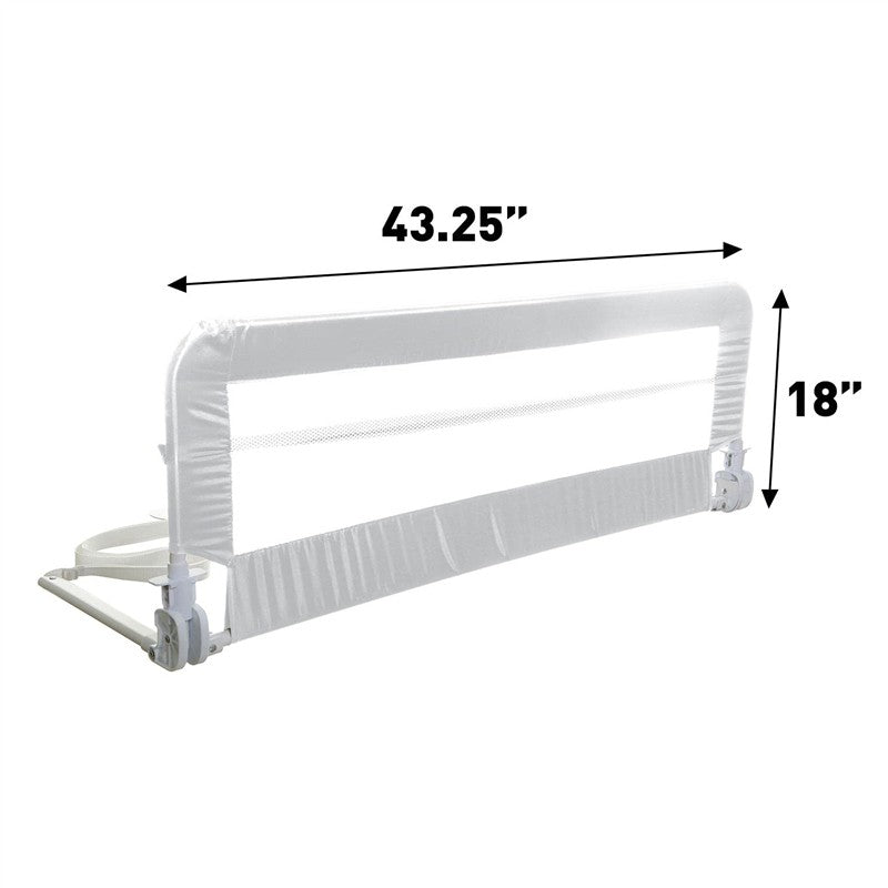 Dreambaby Savoy Bed Rail - White Image 6