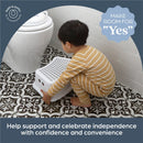 Dreambaby Step Stool - Grey Dots Image 6