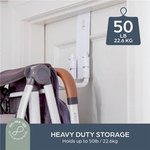 Dreambaby Strollerbuddy® StrollAway® Over-the-Door Stroller Hanger Image 2