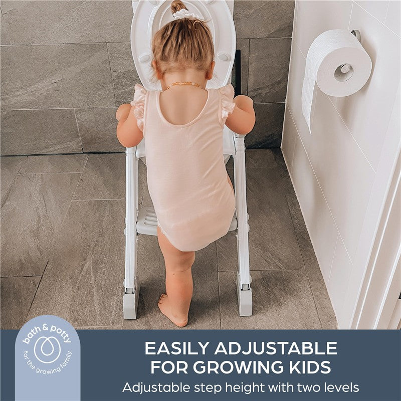 Dreambaby Step-Up Toilet Seat - Gray Image 3