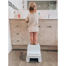 Dreambaby - 2-Up Step Stool, Grey/White Image 2