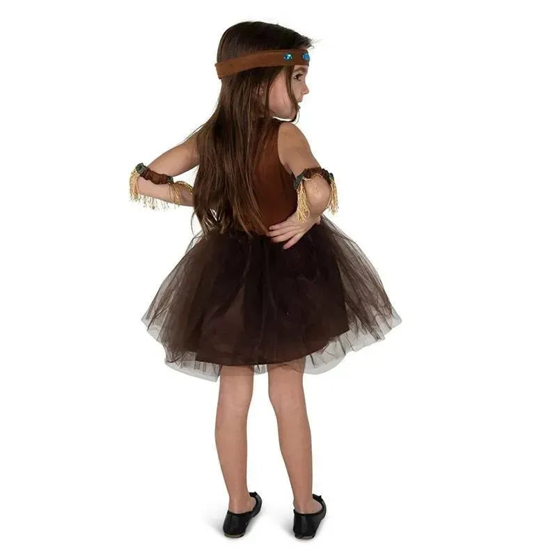 Dress Up America Kids Halloween Costume Indian Girl  Image 3