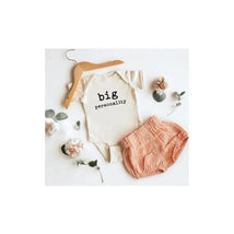 Eden & Eve Big Personality Baby Onesie Natural - Baby body Clothes Image 1