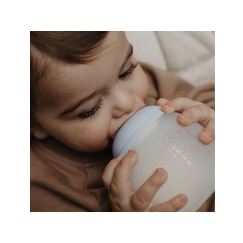 Elhee Baby Bottle 8 Oz Medium Flow, Blue Sky Image 5