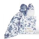 Elhee Baby Bottle & Comforter Set, Tartine Et Chocolat Blue Image 2