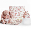 Elhee Baby Bottle & Comforter Set, Tartine Et Chocolat Pink Image 1