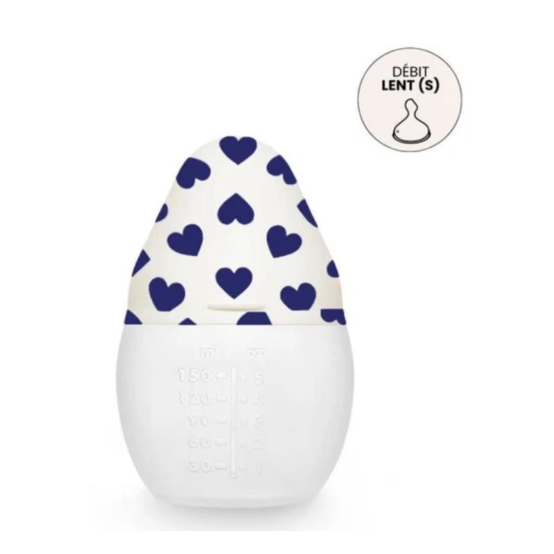 Elhee Full Of Love Blue, Baby Bottle 8 Oz Image 2