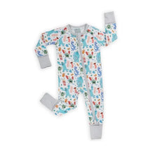 Ellie Sue - Baby Monsters Zipper Romper Image 2