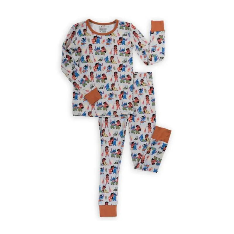 Ellie Sue - Baby Ohana Bamboo Pajama Set Image 4