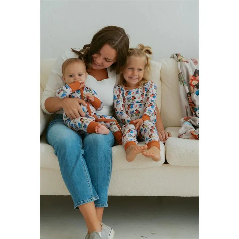 Ellie Sue - Baby Ohana Zipper Romper Image 4