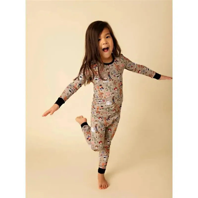 Ellie Sue - Baby Round Up Gang Bamboo Pajamas Image 2