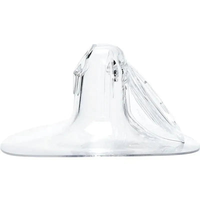 Clear Elvie 2Pk Pump Breast Shield, 24mm, designed for comfort and effective milk collection.