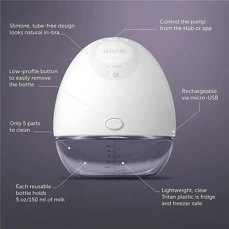 Elvie - Double Smart Wearable Breast Pump Image 2