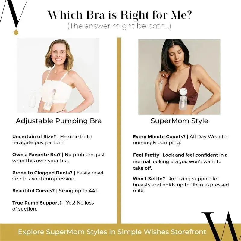 Emerson Healthcare - Simple Wishes L and L+, Hands-Free Breast Pump Bra Image 5