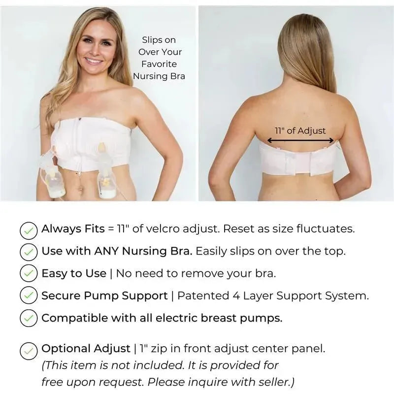 Emerson Healthcare - Simple Wishes L and L+, Hands-Free Breast Pump Bra Image 6