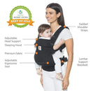 Ergo Baby Four Position 360 Baby Carrier, Black Image 7