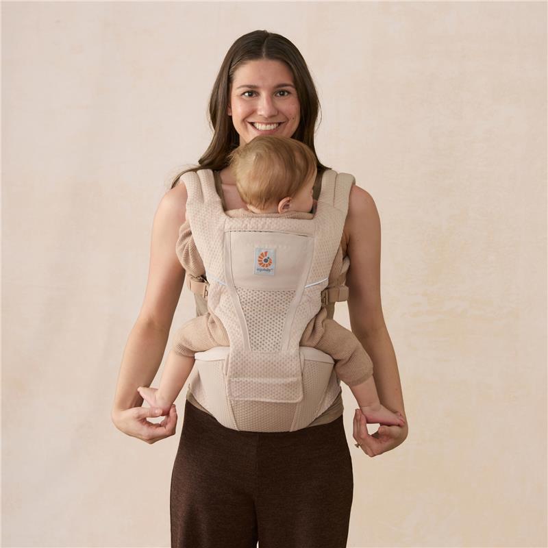 Ergobaby Alta Hip Seat Baby Carrier for Babies & Toddlers, Natural Beige Image 9