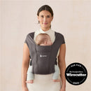 Ergobaby Embrace Newborn Baby Carrier, Heather Grey Image 3