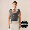 Ergobaby Embrace Newborn Baby Carrier, Heather Grey Image 7