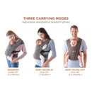 Ergobaby - Embrace Baby Carrier, Pure Black Image 3