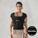 Ergobaby Embrace Newborn Baby Carrier, Pure Black Image 3