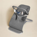 Ergobaby - Evolve 3-in-1 Bouncer Toy Bar Accessory, Ocean Wonders Charcoal Grey Image 3