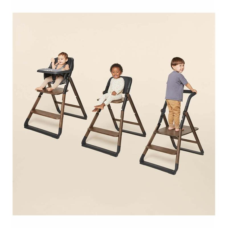 Ergobaby - Evolve High Chair, Dark Wood (Kitchen Helper Piece is sold separately) Image 5