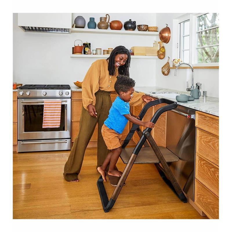 Ergobaby - Evolve High Chair, Dark Wood (Kitchen Helper Piece is sold separately) Image 9