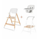 Ergobaby - Evolve High Chair, Natural Wood (Kitchen Helper Piece is sold separately) Image 2