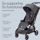 Ergobaby Metro 3 Lightweight Travel Stroller, Natural Beige Image 3