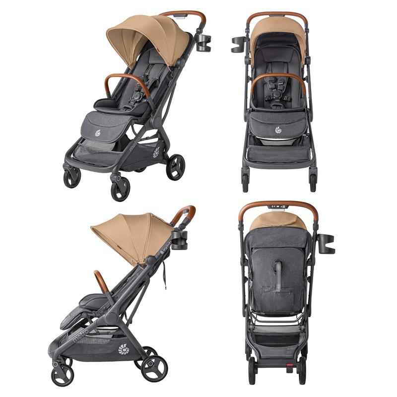 Ergobaby Metro 3 Deluxe Baby Stroller, Camel Image 2