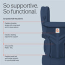 Ergobaby Omni Classic Baby Carrier for Newborn to Toddlers, Midnight Blue Image 5