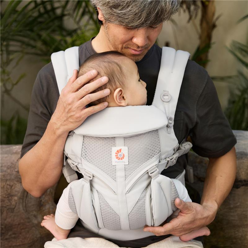 Ergobaby - Omni 360 Baby Carrier Cool Air Mesh, cinza pérola