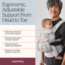 Ergobaby Omni Classic Baby Carrier, Pearl Grey Image 4
