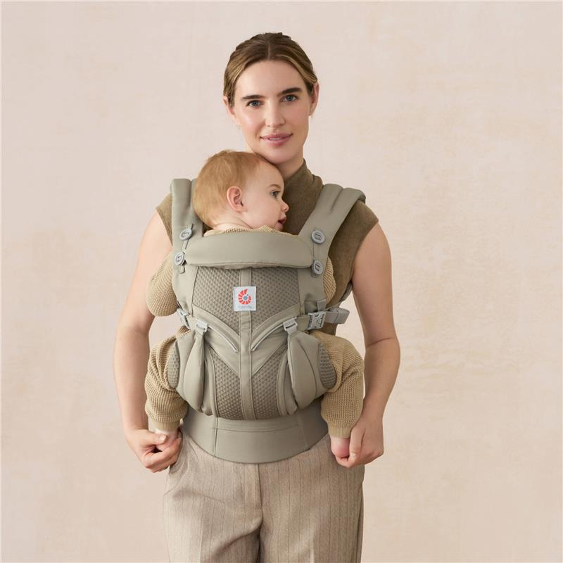 Ergobaby Omni Classic Baby Carrier for Newborn to Toddlers, Soft Olive Image 3