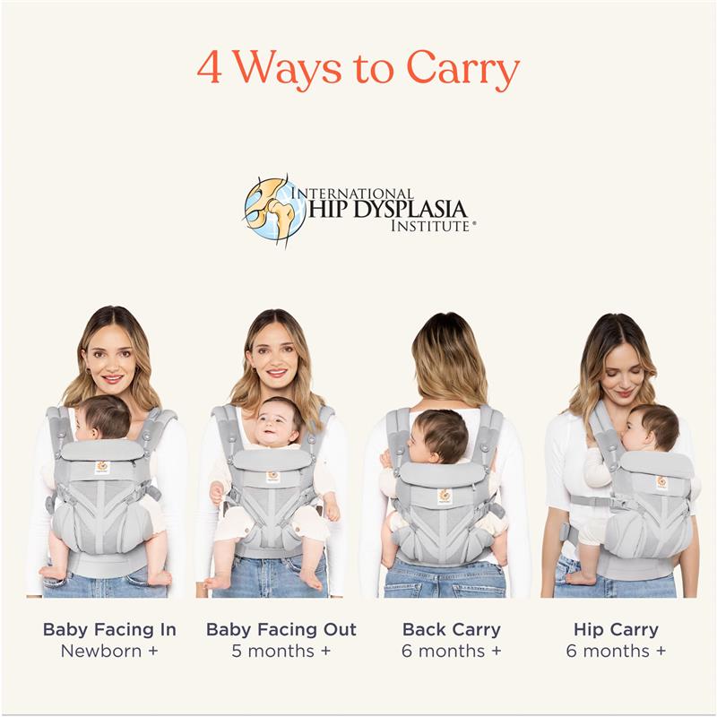 Ergobaby Omni Classic Baby Carrier for Newborn to Toddlers Image 3