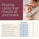Ergobaby Omni Deluxe Baby Carrier for Newborn to Toddlers, Camel Cotton Image 3