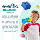 Evenflo Feeding 5 Oz Balance Sippy Cups, 2Pk for Babies 6M+, Pink & Purple Image 4