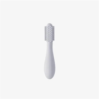 Ezpz - Baby-Led™ Toothbrush, Pewter Image 1