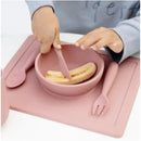 Ezpz - Happy Utensils, Blush Image 3