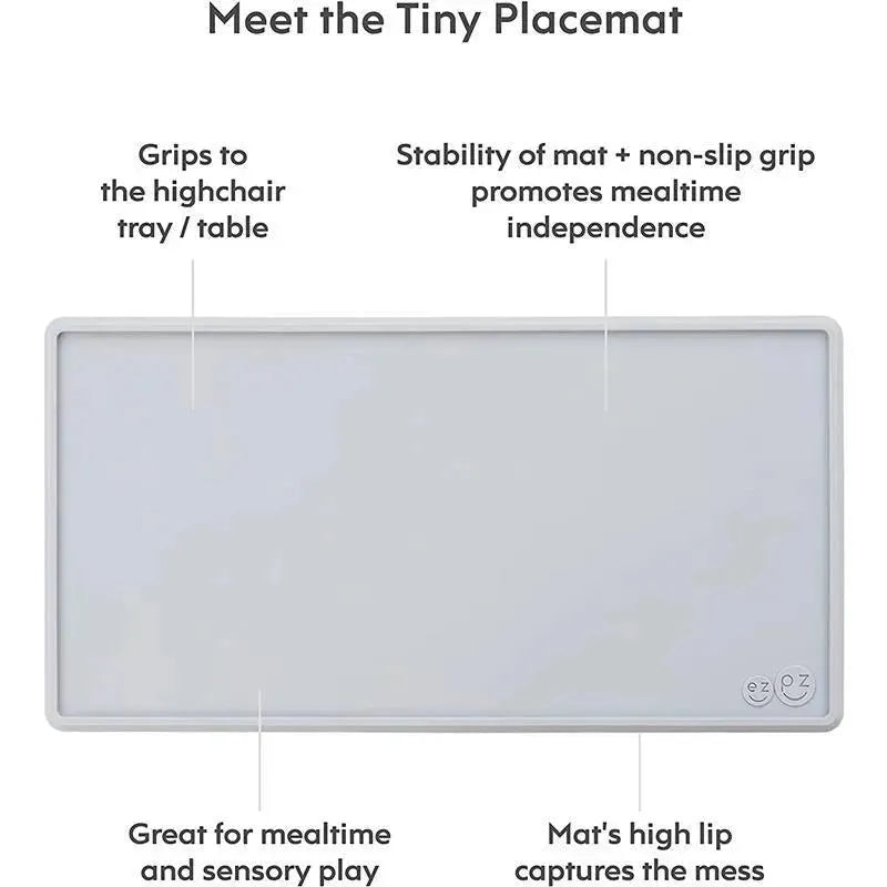 Ezpz - Tiny Placemat, Pewter Image 6